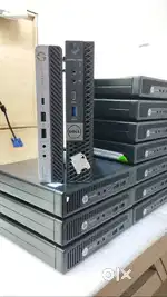 DELL  - HP Tiny Desktop Look New i5 6th - i3 7th Gen 8gb 256 ssd Adpte