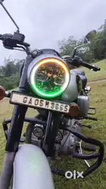 Bullet 350 silver