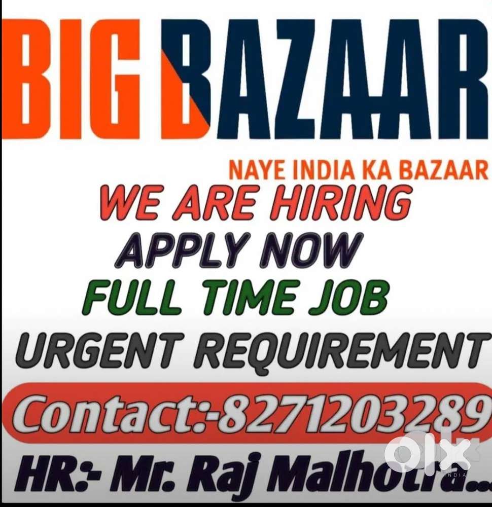 Full Time Job Hiring apply in Helper,Store keeper,Supervisor 100% JOB