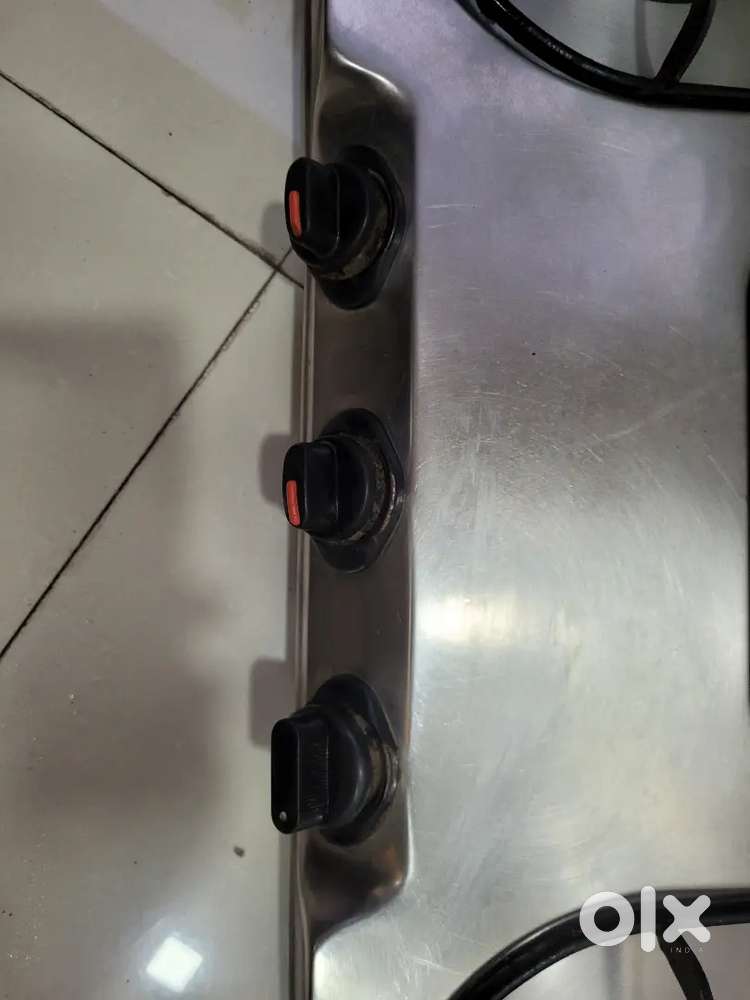 2 stainless steel gas stoves for sale in ghansoli, Navi Mumbai