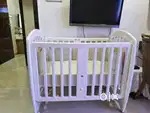 Babyhug 3 in 1 Cot Rocker + Bumper + mattress + 2 bedsheets (Age 0-3)