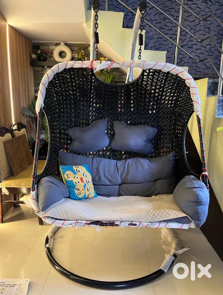 Outdoor Double Seater Swing Iron