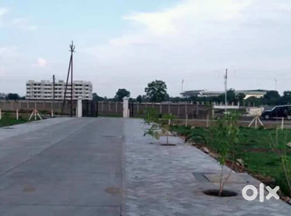 जामठा स्टेडियम के पास RL प्लॉट्स अव्हेलेबल है 90% Bank Finance 15 Year