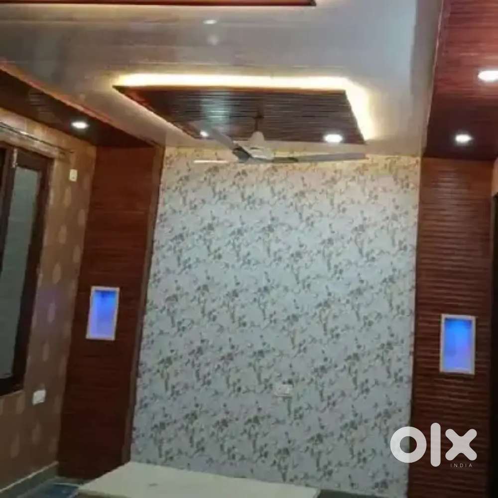 Pvc pannel ka kam karvaye with metrial wall 40rs sqft silling 75rs sqf