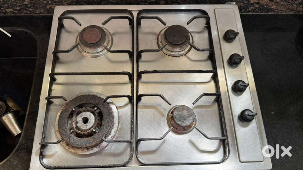 4 Burner, Automatic ignition Gas stove