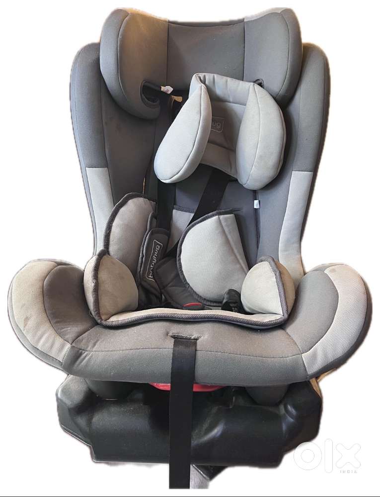 Babyhug Bon Voyage Forward Facing Isofix Convertible Car Seat - Grey