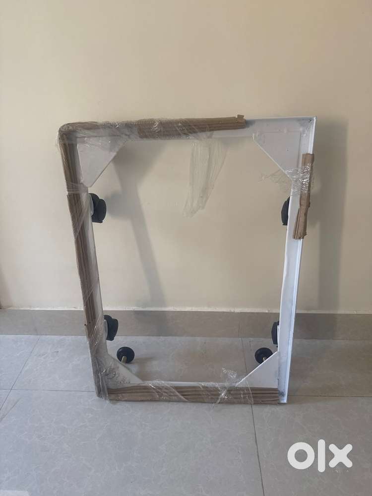Metal washing machine stand