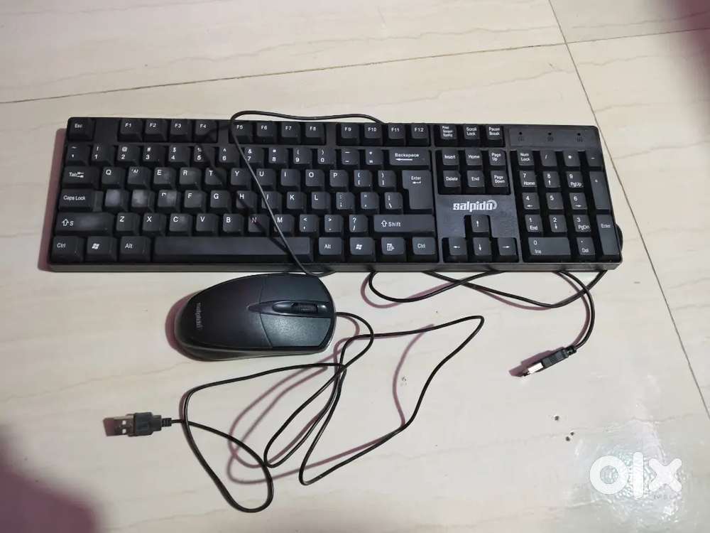 Keyboard and mouse