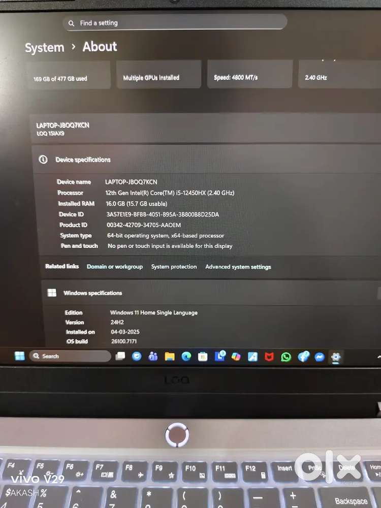 I want sell my laptop