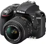 NIKON D3300 DSLR Camera Body with 18 - 55 mm F3.5-5.6 VR