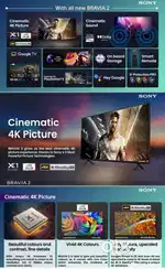 Sony Bravia Tv 43inch New