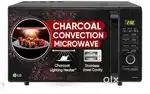 LG 28 L Charcoal Convection Healthy Microwave Compact Oven(Mj2887Bium)