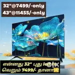 Oneday offer£ sony new 43 inch smart Android led tv @11566