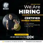 Cerfied gym trainer