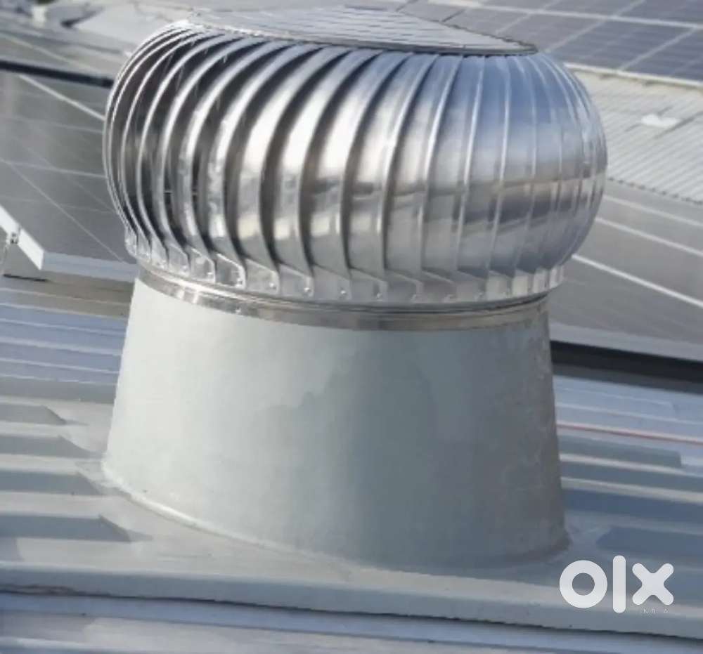 Air ventilator for roof exhaust fan(non power)