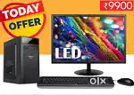 NEW FULLSET COMPUTR  | RS.9900 | 1 YEAR WARRANTY | CPU | MONTITOR