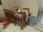 DINING TABLE WITH 6 CHAIRS