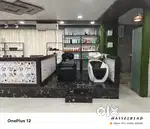 Running salon for sale on rented property
