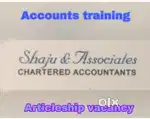 Accounts trainee staff. Full time. Freshers can apply. Starting 4000.