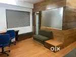 Fully furnished office space available on rent