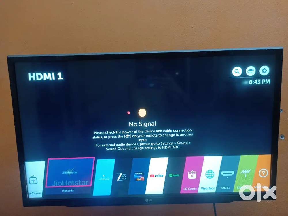 LG WebOs Smart Tv 32 inch (2020 model)
