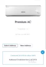 Inverter Ac sale 1.5 voltas premium Air-conditioninor