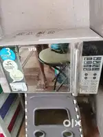Silver colour oven available for sell