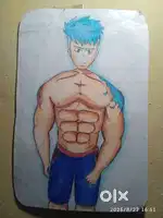 Body builder  drawing