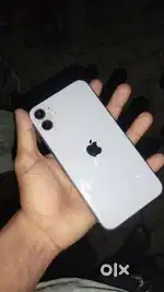 Iphone 11 purple new condition 128gb  battery 87%