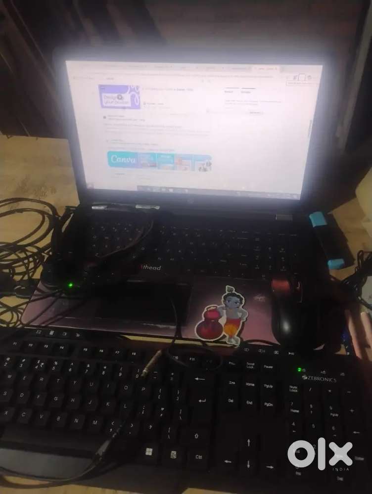 HP i3 7th gen Fully Working Laptop