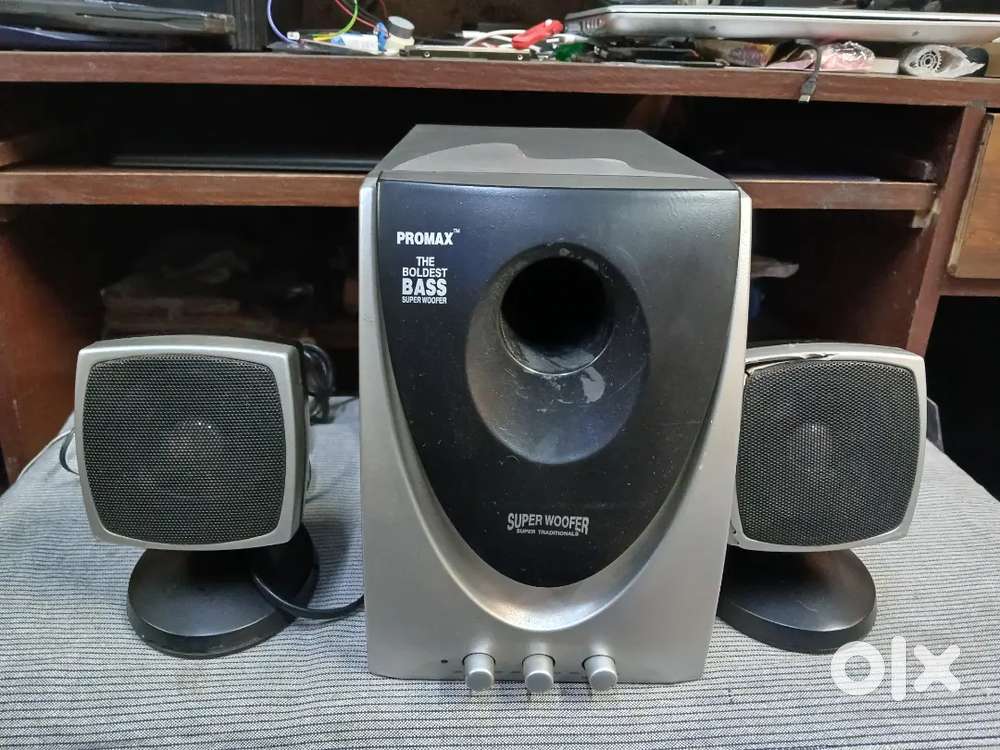 2.1 home theatre speaker sub woofer sound audio with bluetooth