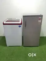 Whirlpool washing machine & single door with 1 year warranty @ 13000