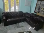 Used 3+2 corner sofa and Pooja room