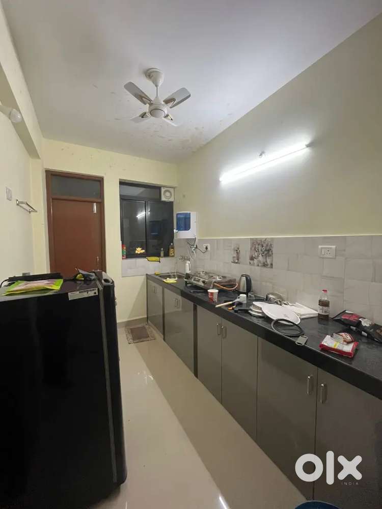 1 BHK FURNISHED FLAT GATED COMPLEX FOR RENT AT NUVEM 1 KM FROM HIGHWAY