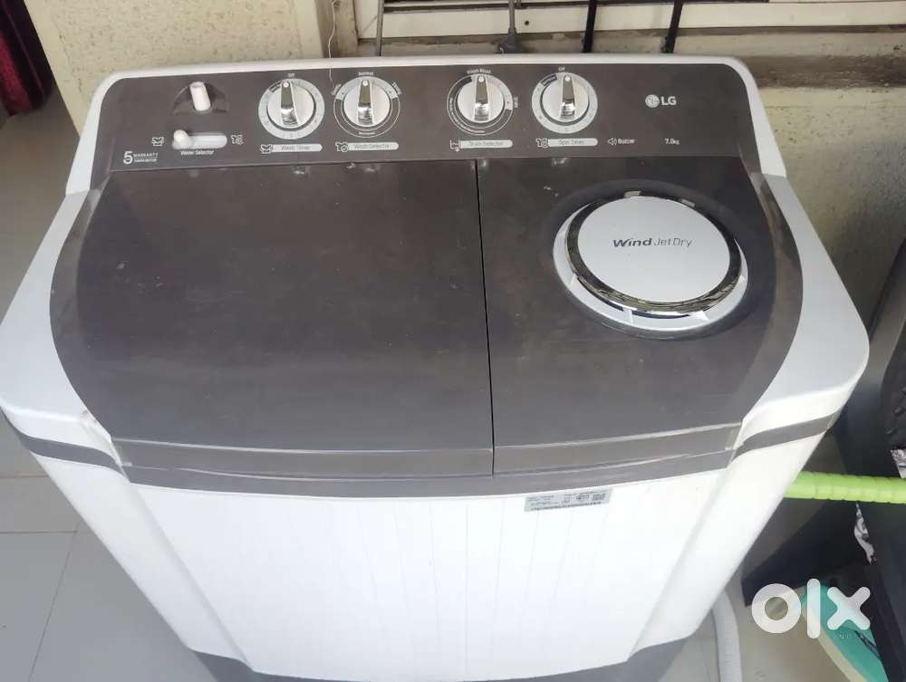 LG 7 kg semi automatic washing machine new