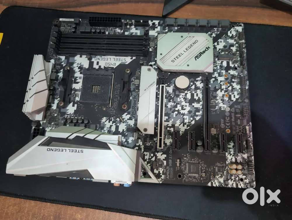 Motherboard asrock steel legend b450