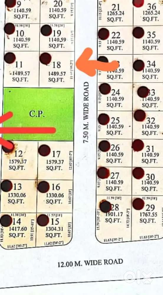 Plot no 18 avalable for sell on berna  road with all aminities