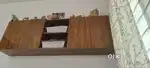 Study books shelf fixable on wall.