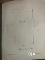 Shop plot for sale in metal market railway bazaar  Road Size 8*27