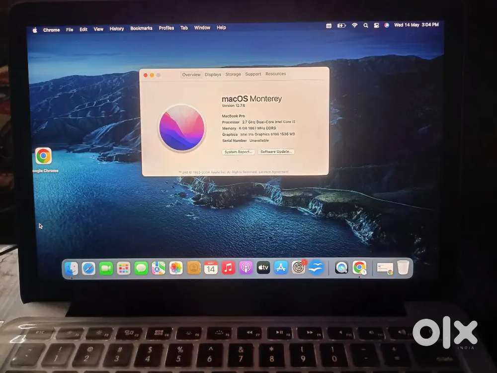 Apple MacBook pro 2015 model