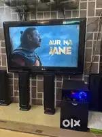 LG 32 LCD with Home theatre 5.1 Bluetooth