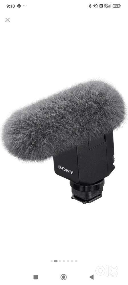 Sony mic  ECM B10 shotgun