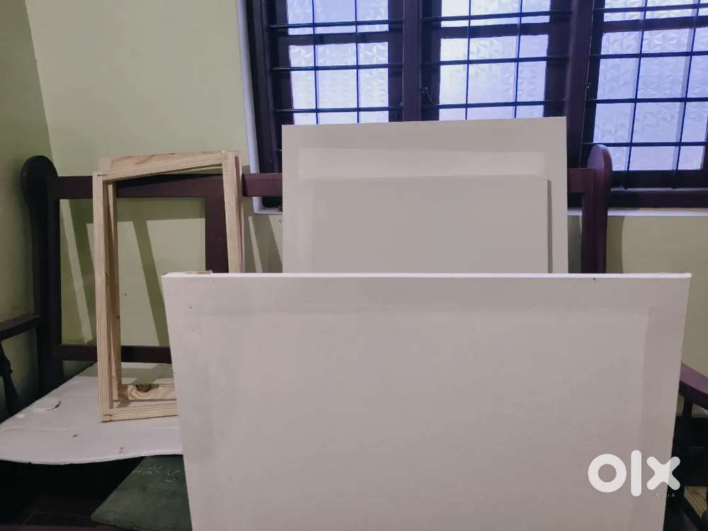Canvas frames for drawing