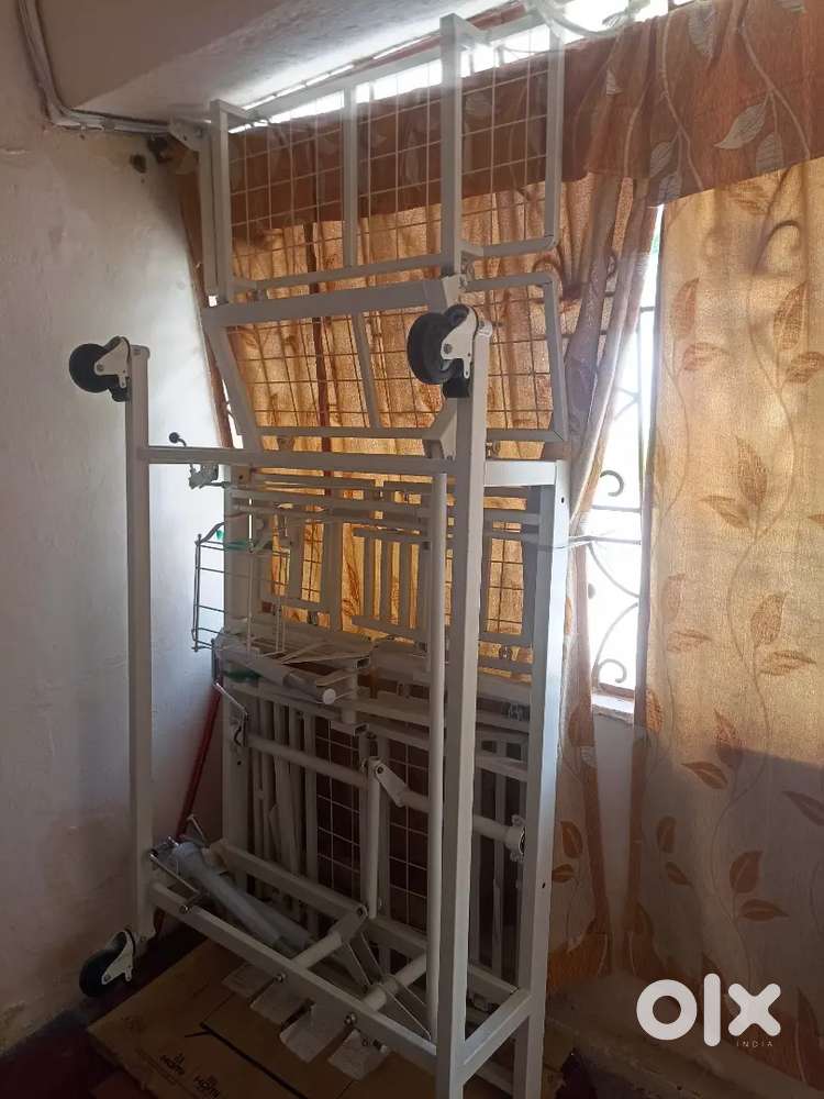 Hospital Bed with Cushion( New Bed with 1 Month used)