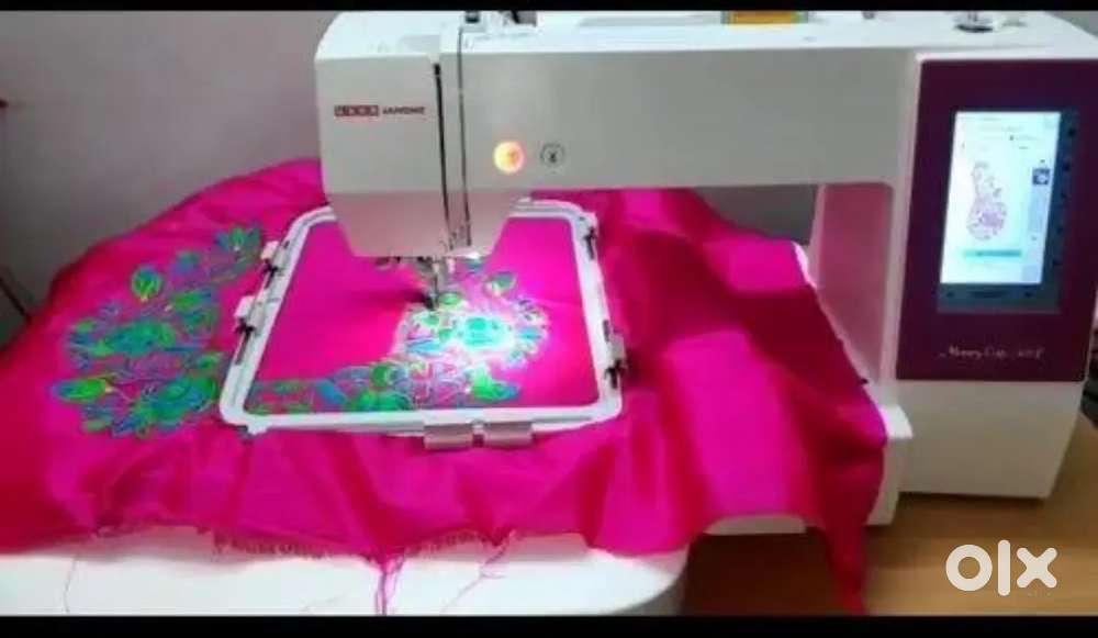 HIGH PROFITABLE BUSINESS, BRAND NEW EMBROIDERY MACHINE