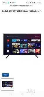 Kotak 32 LED TV display problem new TV