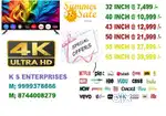 40 INCH SMART LED TV  @ 10,999 /-