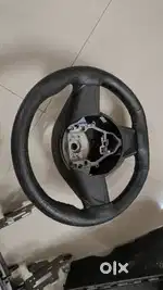 Brezza car steering with original hub and other accessories