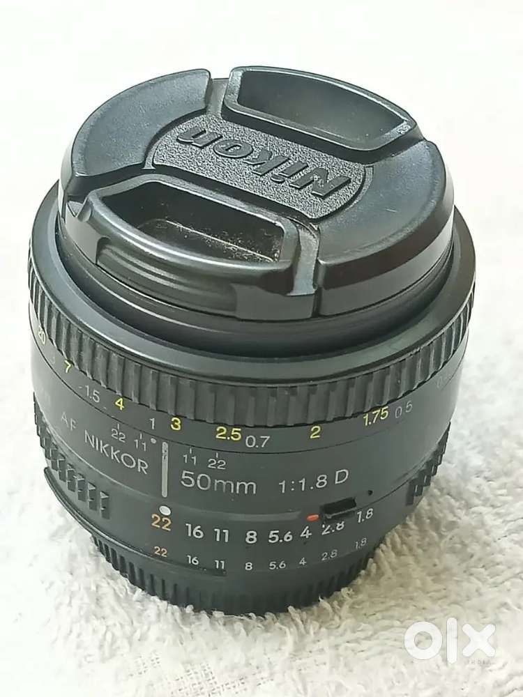 Nikon AF Nikkor 50mm f/1.8D Lens – 3 Months Old, Excellent Condition