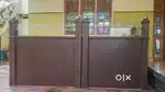 Cash counter and 3 men's dummys and specs standand and 2office chairs
